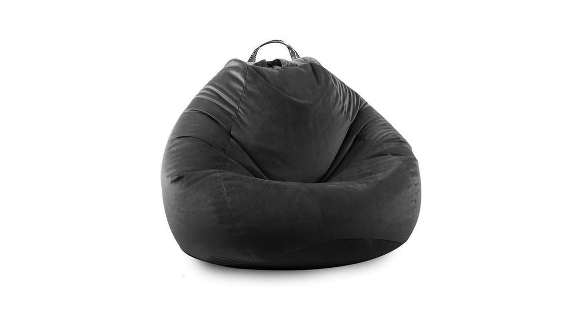 Lpmoera Stuffed Animal Storage Bean Bag Chair Cover (no Filler)