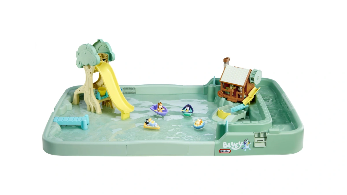 Little Tikes Bluey Bushland Adventure With 6 Accessories, Bluey Active
