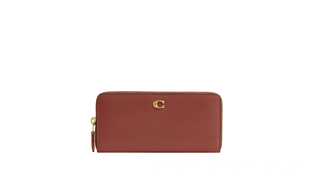 Amazon : Coach Refined Calf Leather Essential Sli