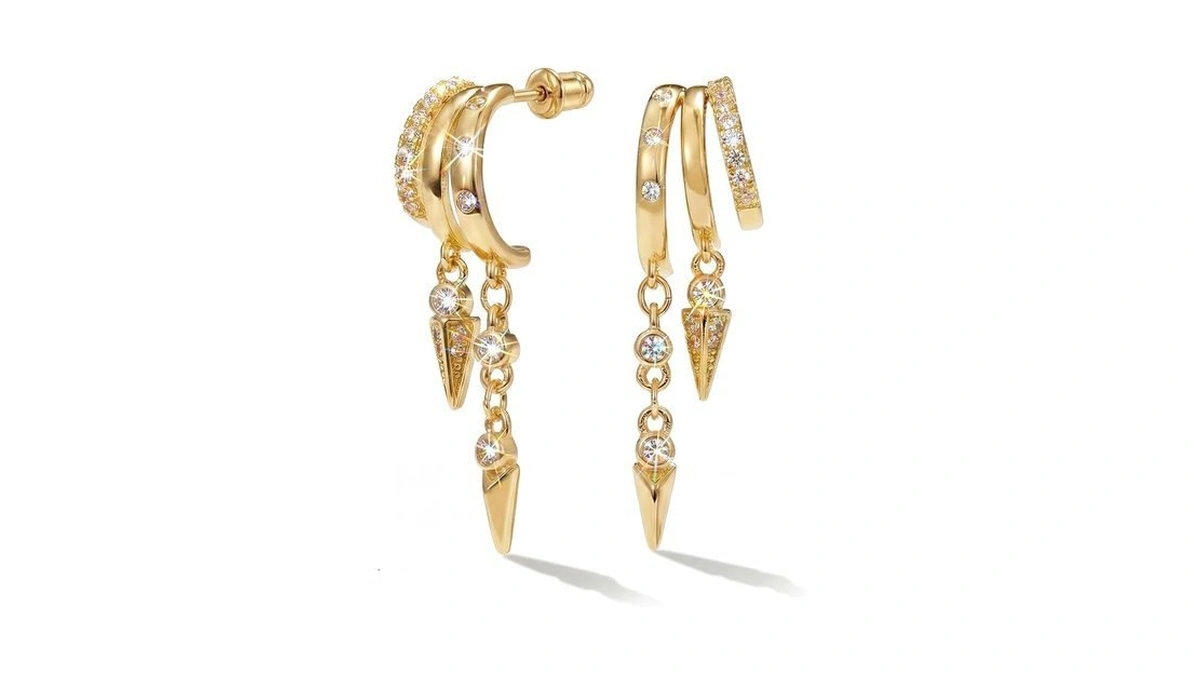 Mumreues Silver Stud For Women For Women Unique Dainty Dengle