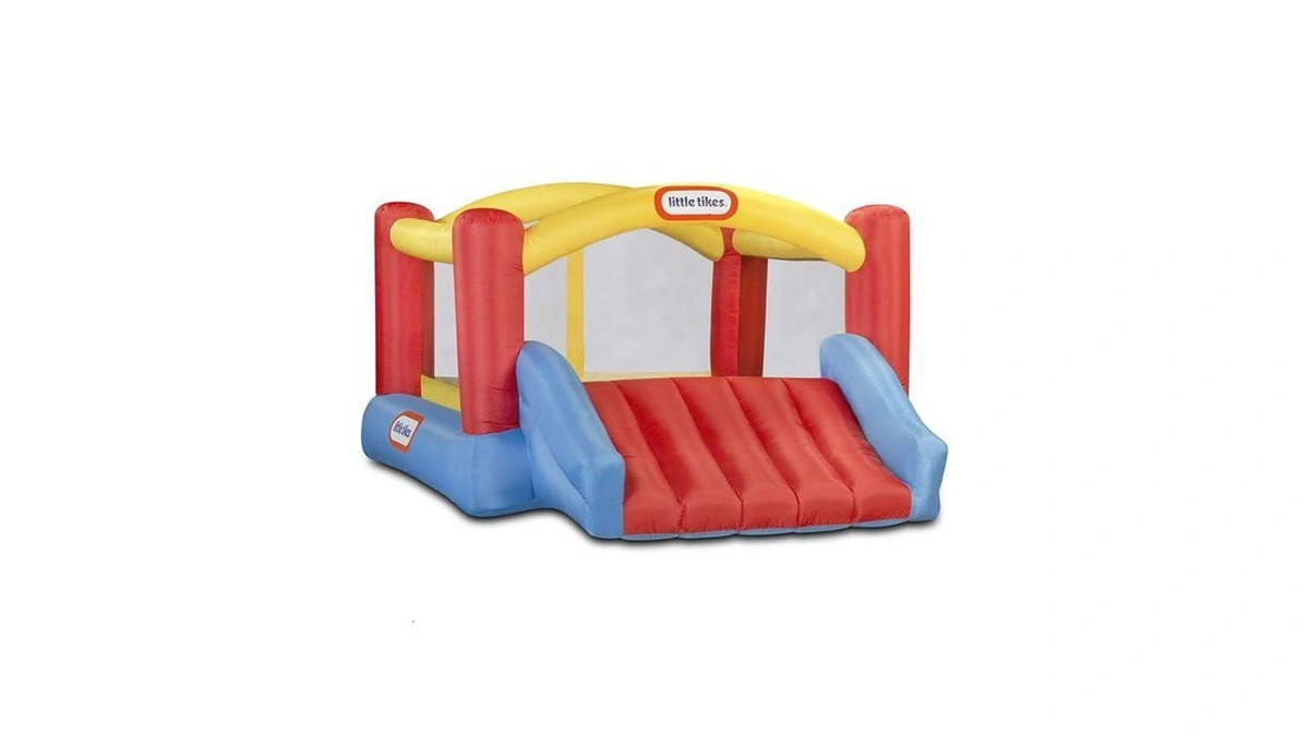 Little Tikes Jump 'n Slide Inflatable Bouncer Includes Heavy Duty