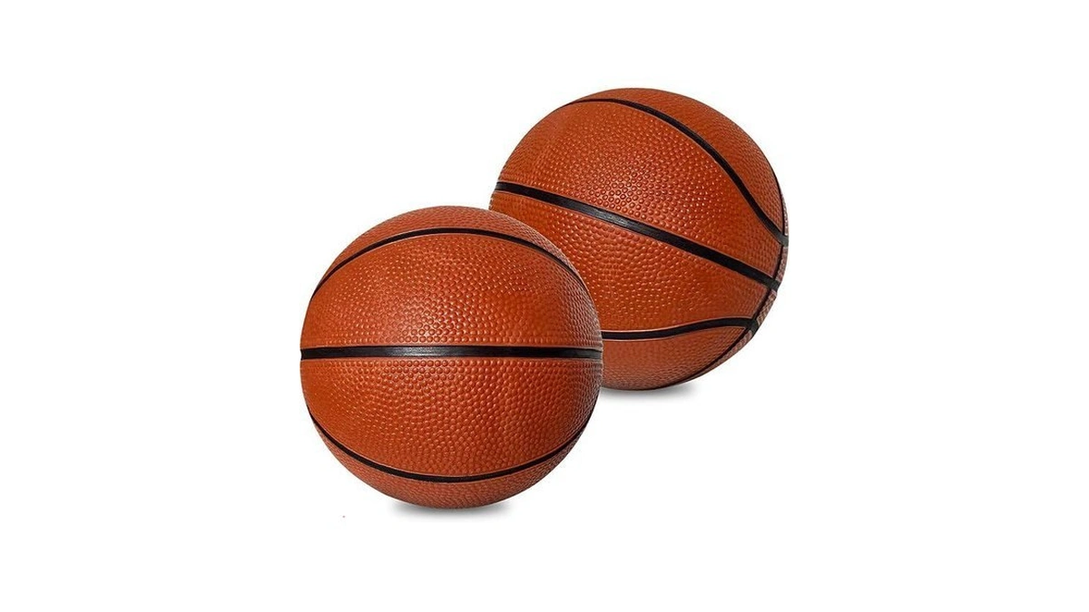 Amazon : Botabee 5" Rubber Mini Basketballs (2-pa