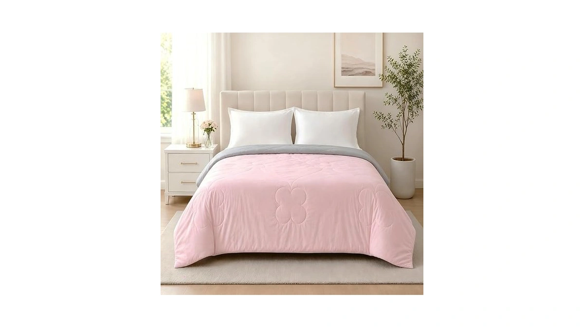 Laffylo Cooling Blanket For Hot Sleepers, Lightweight Summer Quilt With