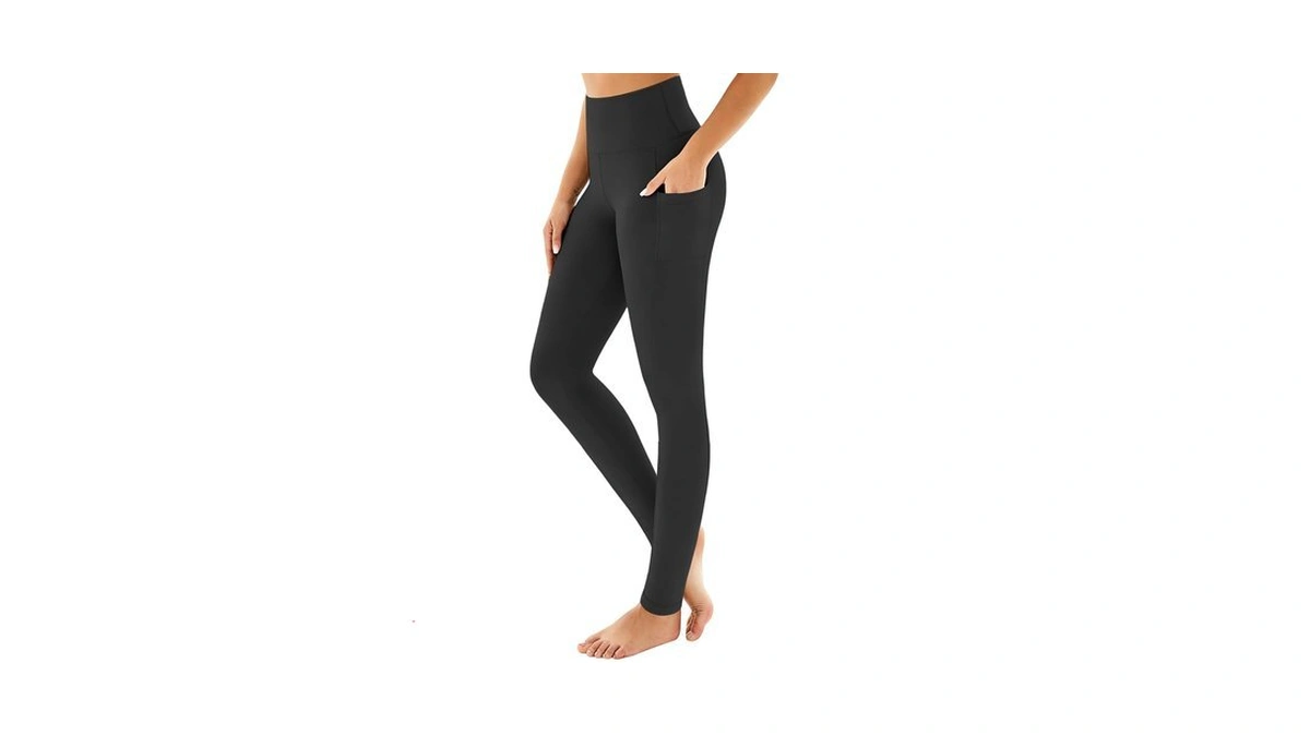 High Waisted Leggings For Women With Pockets Tummy Control Yoga