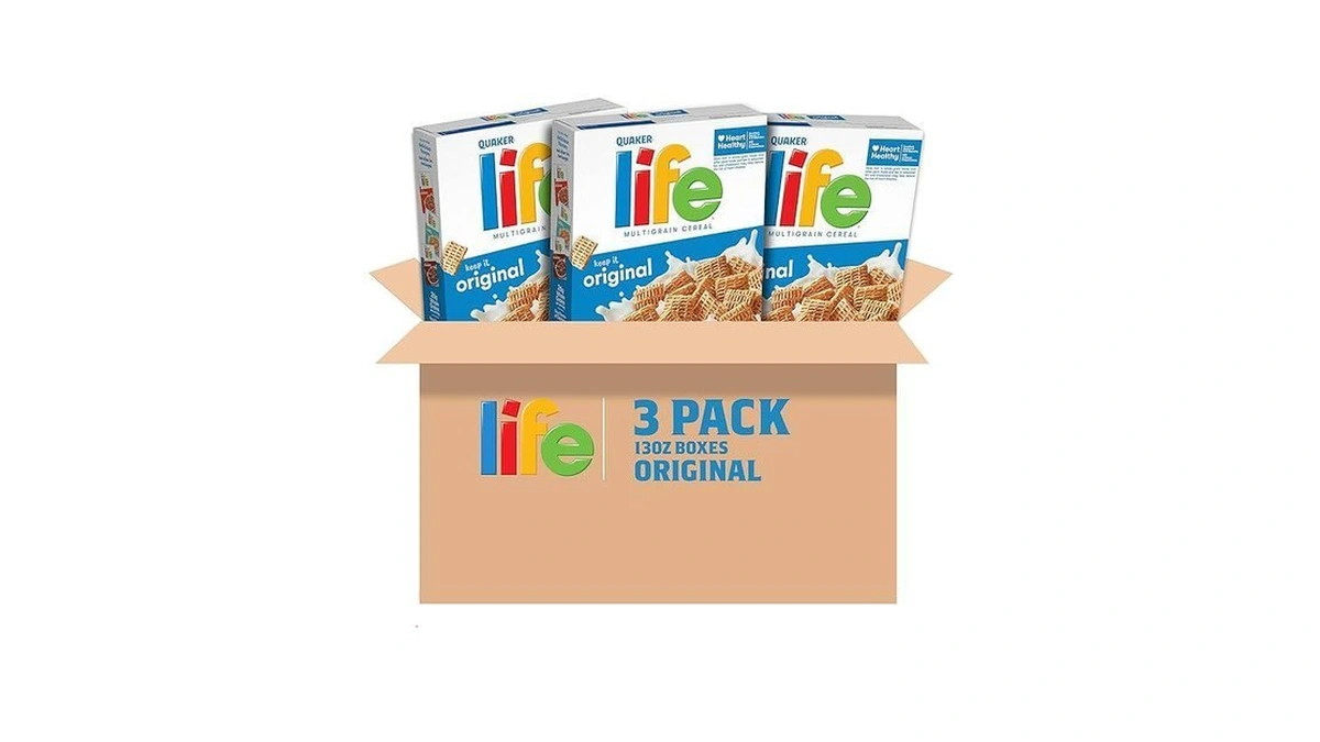 Quaker Life Breakfast Cereal, Original, 13oz Boxes (3 Pack)
