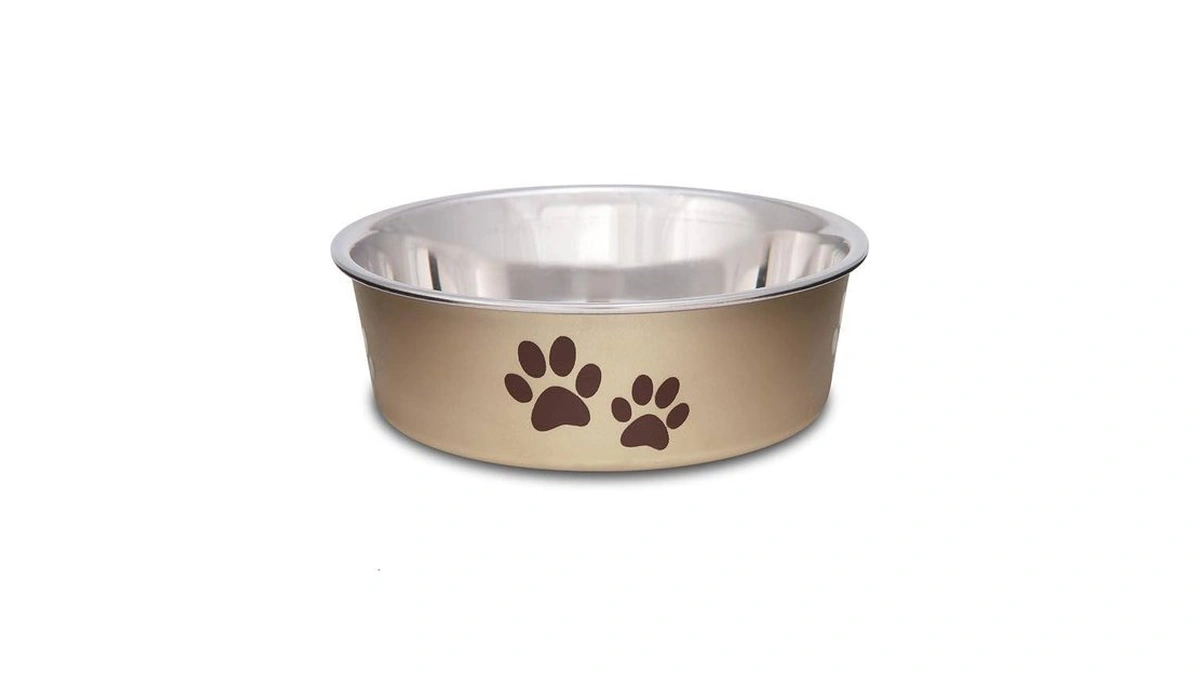 Loving Pets Bella Dog Bowls- Stainless Steel Dog & Cat