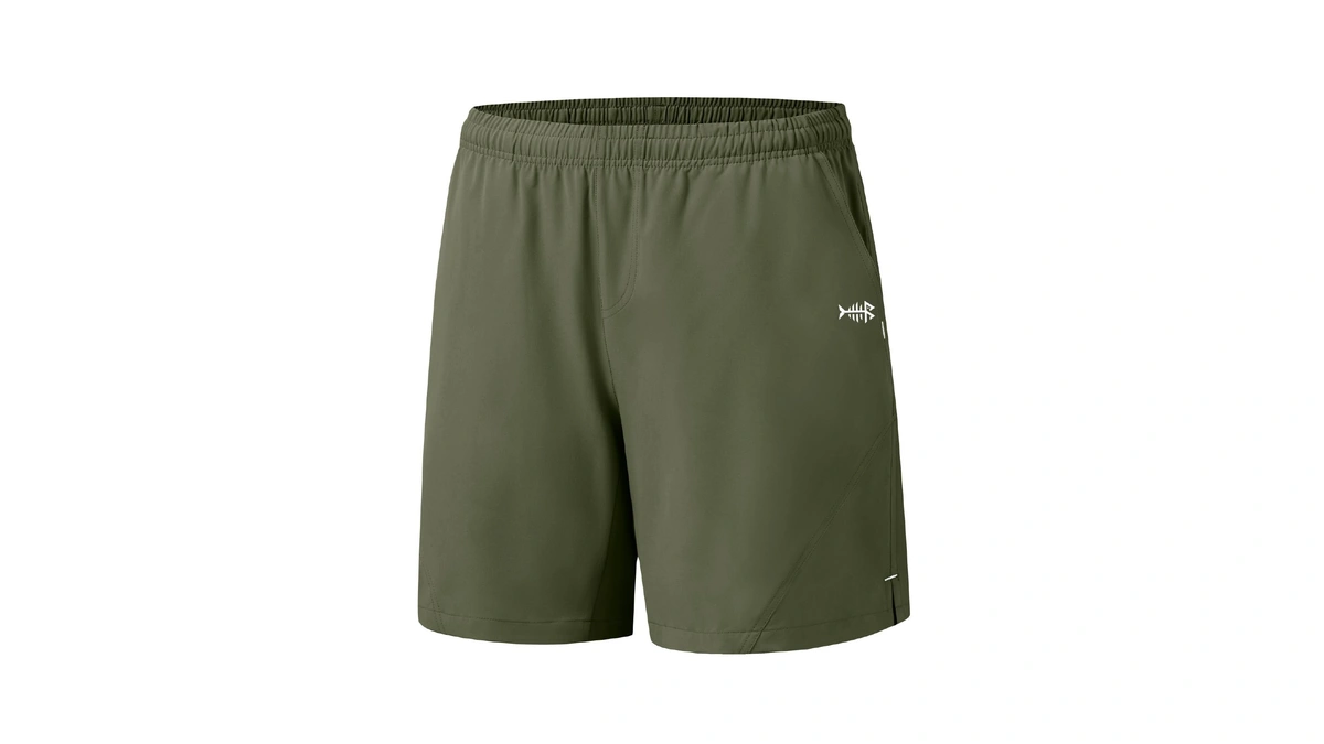 Bassdash Men’s 7” Fishing Shorts Upf 50+ Lightweight Water Resistant