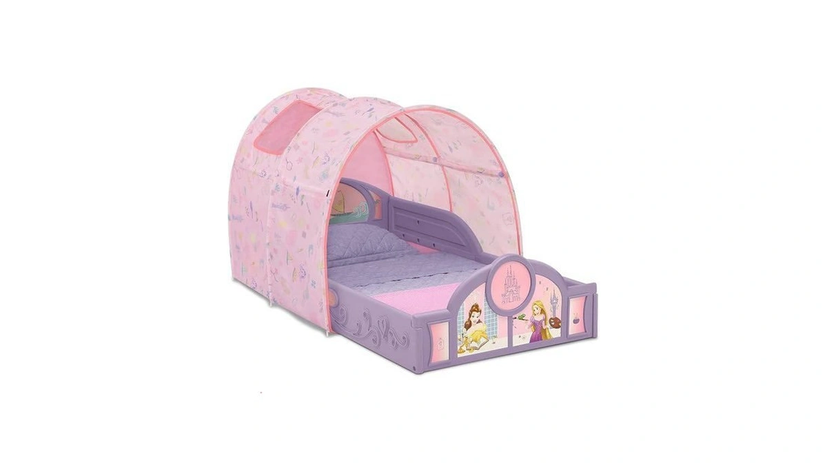Delta Children - Disney Princess Sleep And Play Toddler Bed