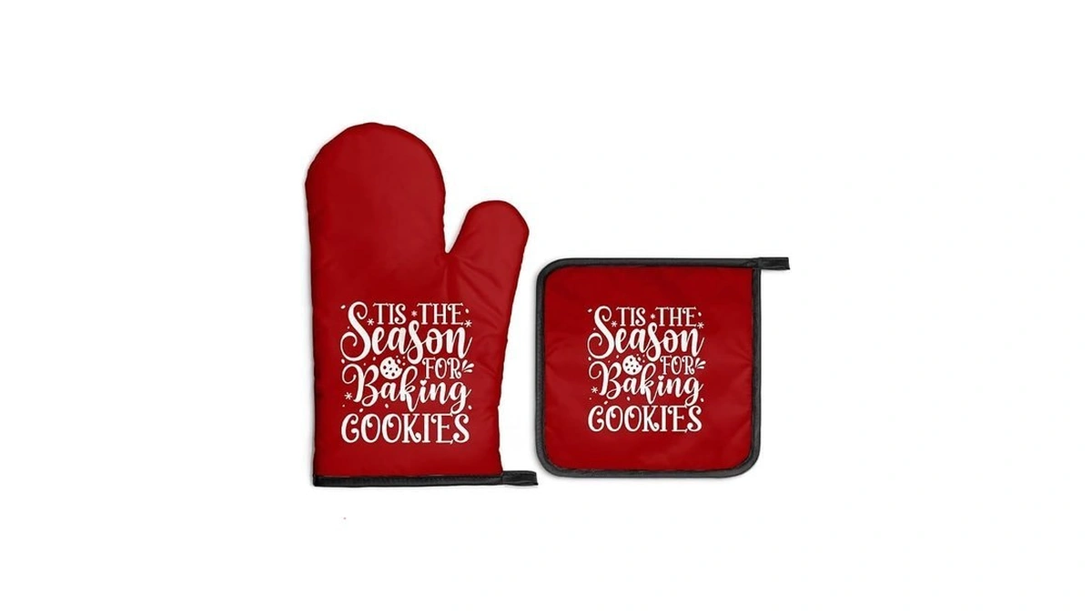Gkodw Tis The Season For Baking Cookies Oven Mitts And