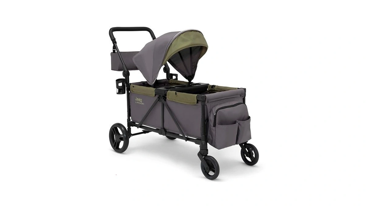 Jeep Sport All-terrain Stroller Wagon By Delta Children - Includes