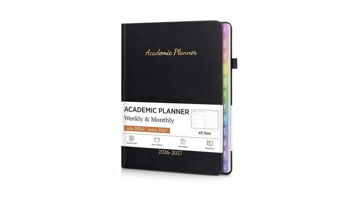 Planner 2026-2027, Weekly And Monthly Academic Year Calendar Planner, July