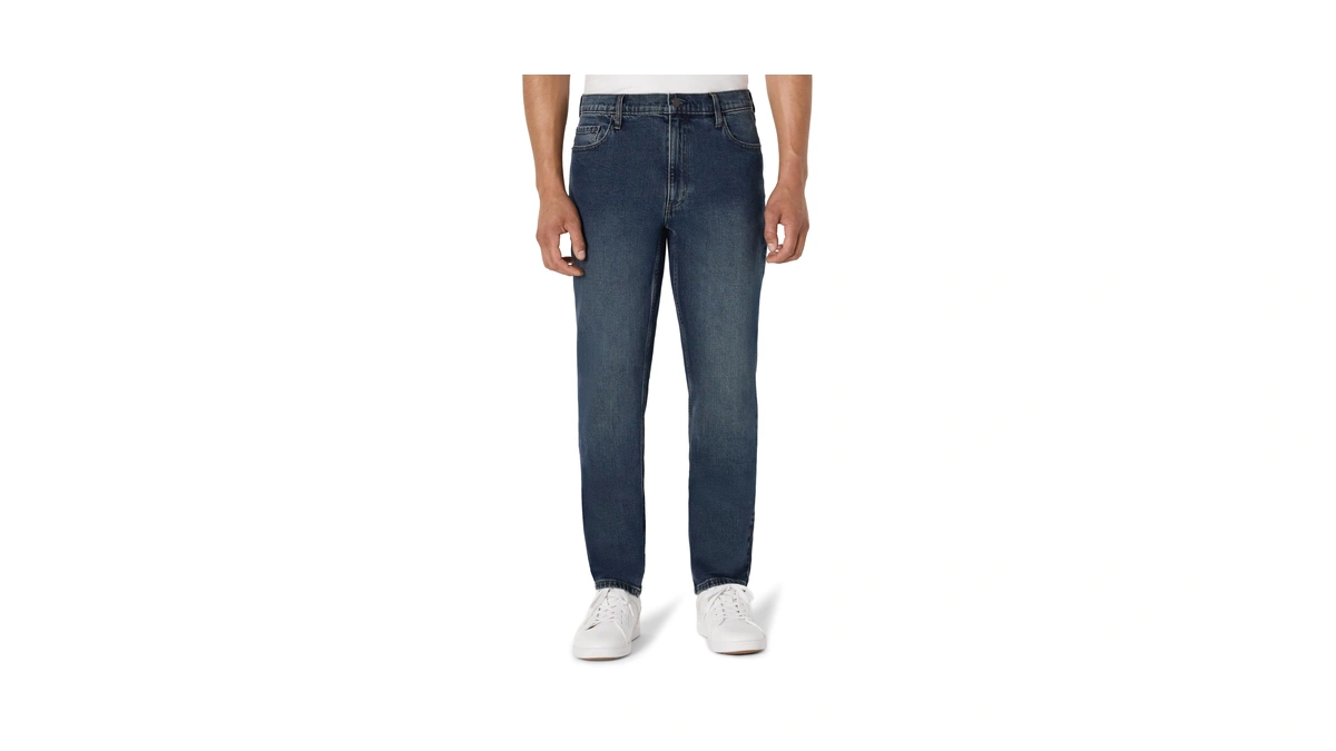 Amazon Essentials Men's Athletic Fit Jeans With Extra Room In
