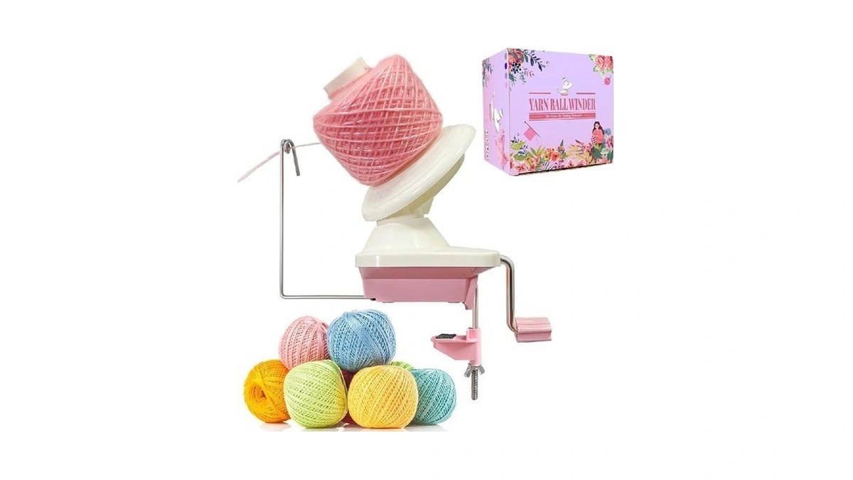 Bapoth Yarn Winder, Efficient Yarn Winder For Crocheting Make 3.5oz