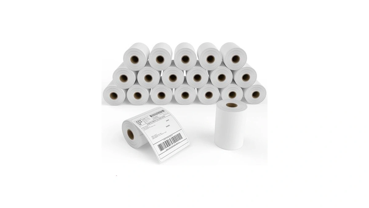 20 Rolls 4" X 6" Direct Thermal Printer Label, 250