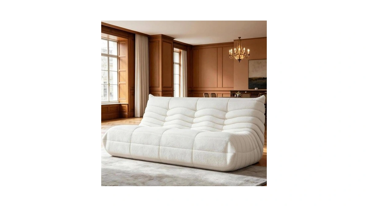 Whgbja Bean Bag Chair For Adults With Memory Foam Couch,
