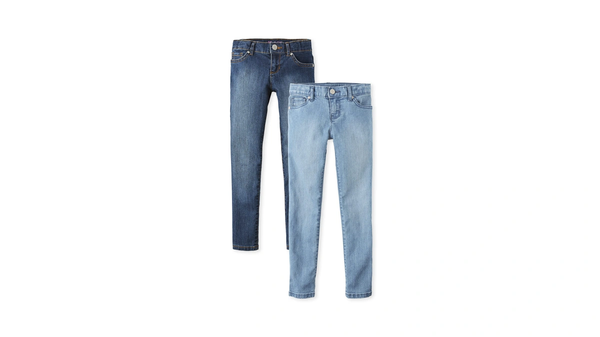 The Children's Place Girls Super Skinny Jeans,lt Indigo/victory Blue Wash