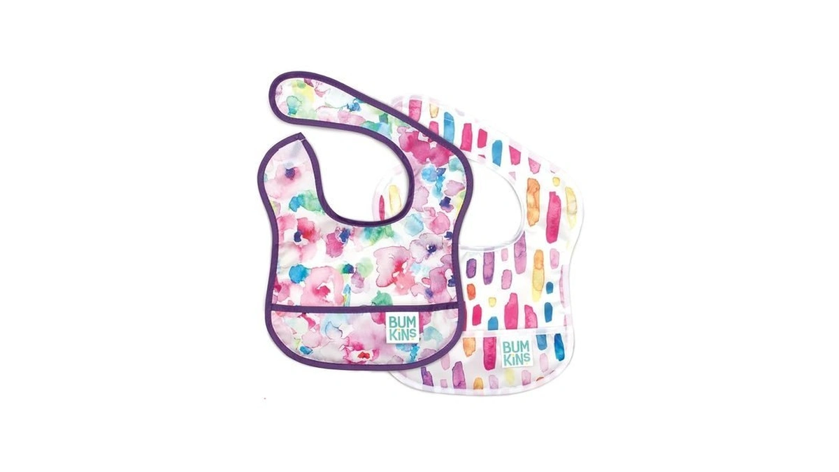 Bumkins Bibs, For Baby Girl Or Boy, Infant 3-9 Months,