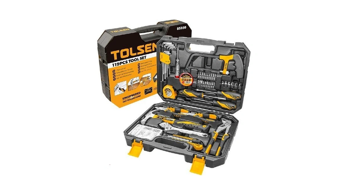 Tolsen Home Repair Tool Set General Household Hand Tool Kit