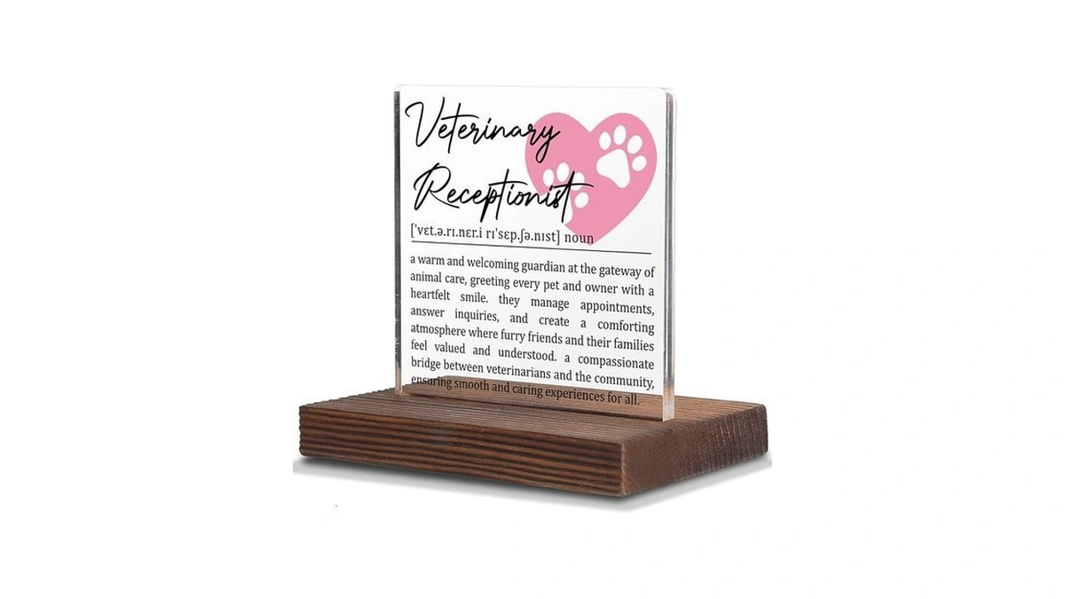 Amazon : Veterinary Receptionist Gifts, Thank You