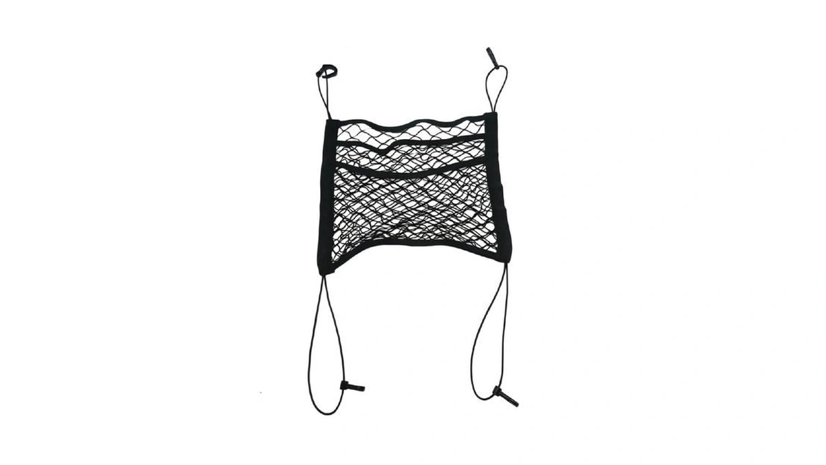 3-layer Car Mesh Organizer,seat Back Net Bag ， Barrier For