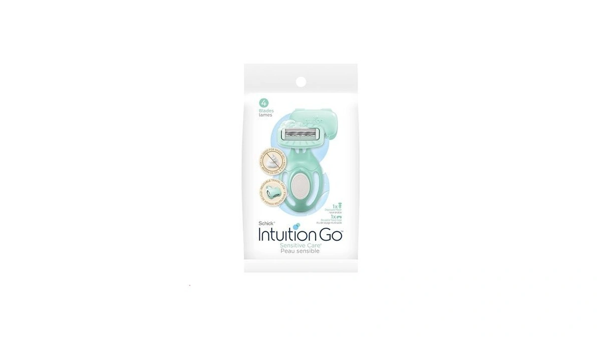 Schick Intuition Go Disposable Razor For Sensitive Skin, 1ct, Razors