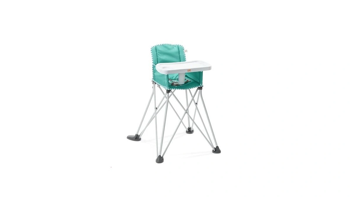 Bright Starts Pop 'n Dine Portable High Chair, Indoor/outdoor, Bpa
