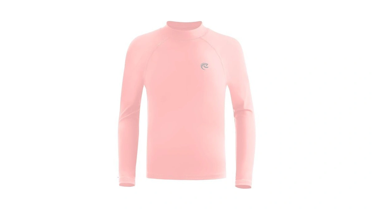 Droniring Boys' Long Sleeve Swim Shirt, Upf 50+ Rash Guard