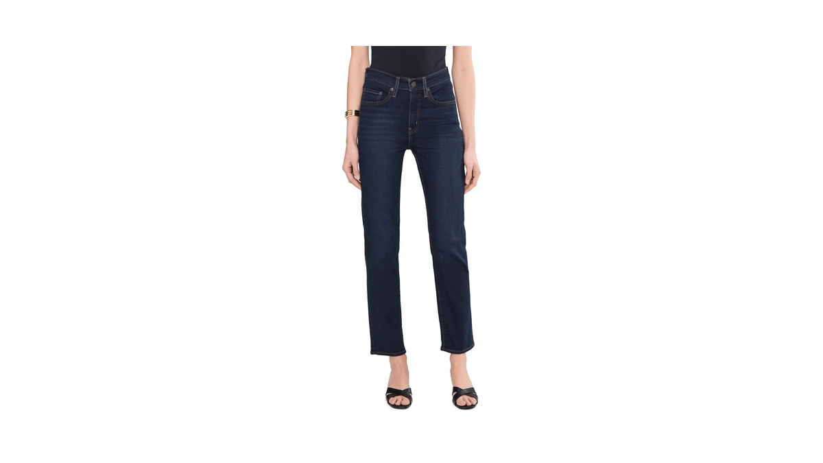 Levi's Women's 724 High Rise Straight Jeans, (new) Face Away