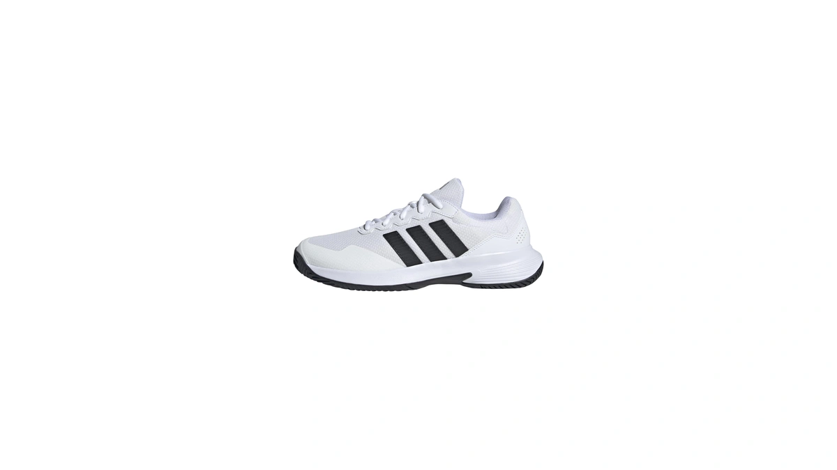 Adidas Men's Gamecourt 2 M, White/black/silver Metallic, 9.5