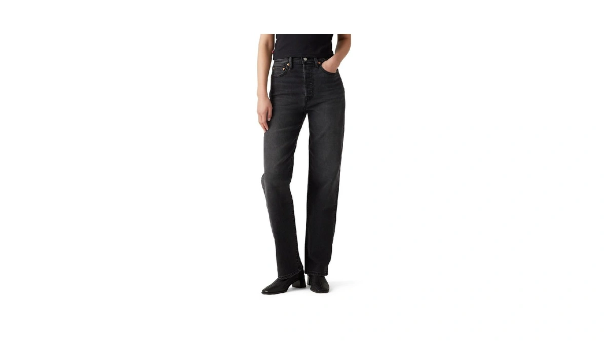 Levi's Women's Ribcage Straight Full Length Jeans, (new) Say No