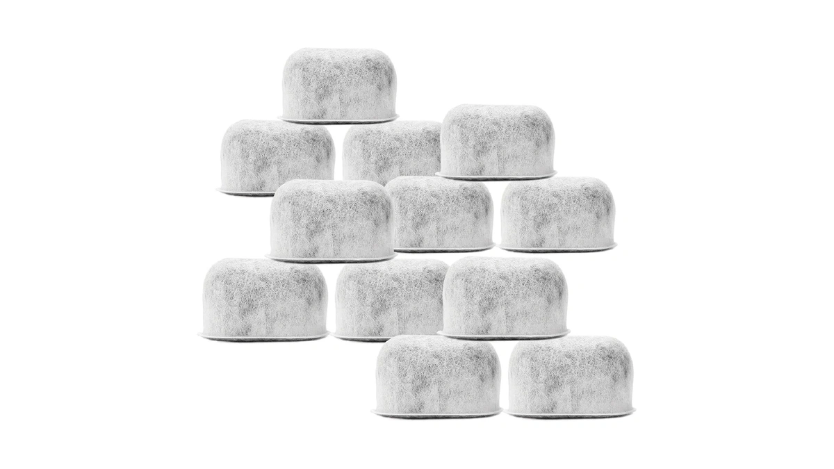 12 Pack Replacement Charcoal Water Filters For All Cuisinart Coffee