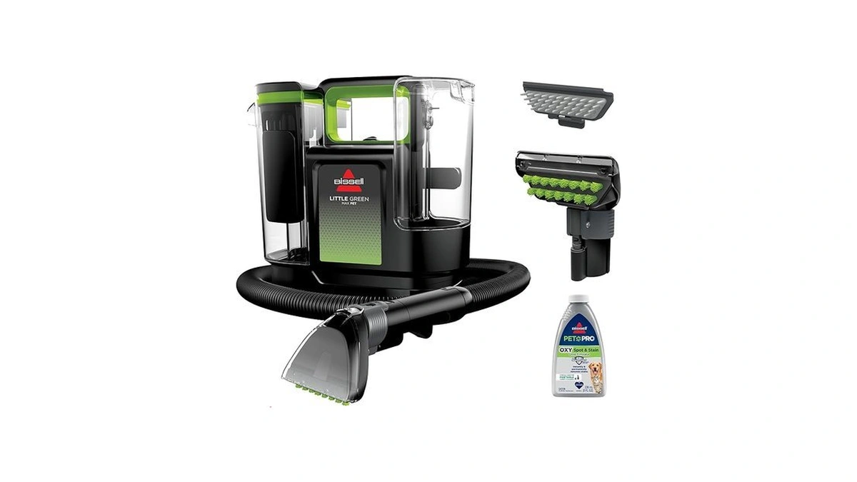 Bissell Little Green Max Pet Portable Carpet Cleaner, 3860