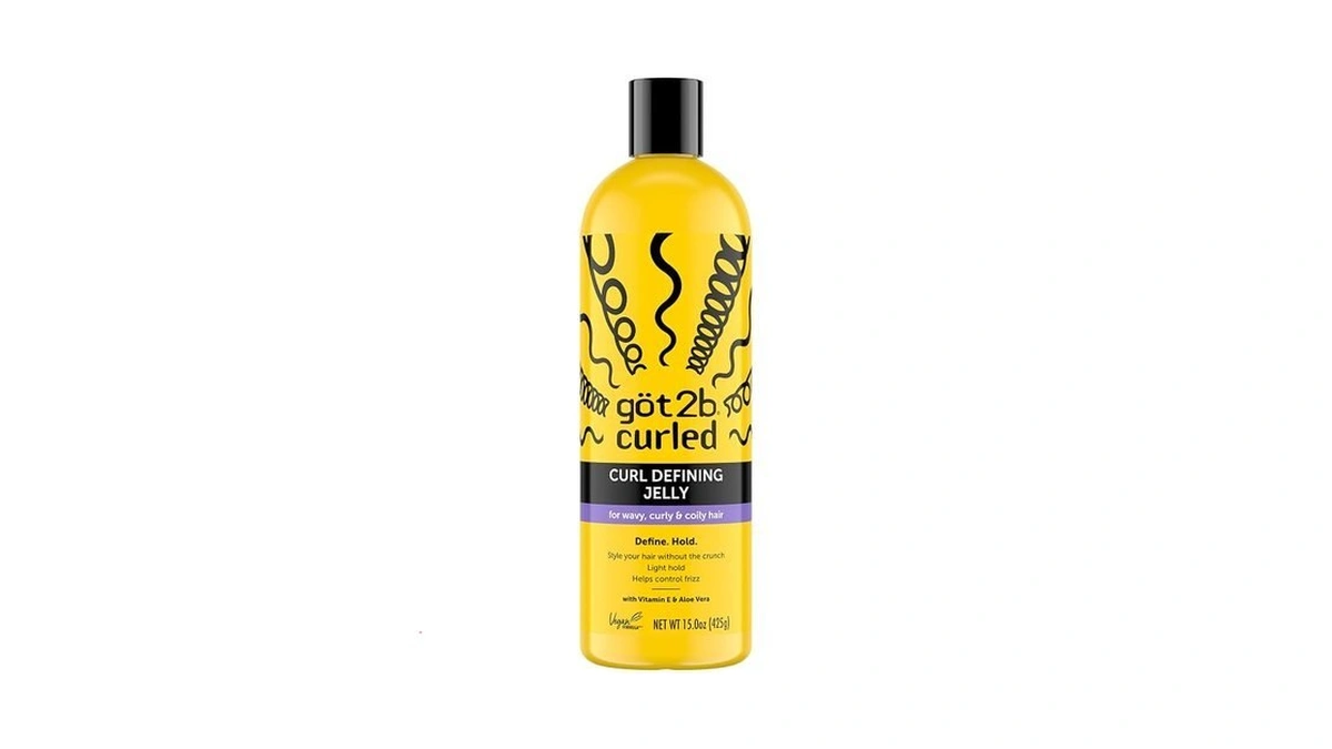 Got2b Curled Defining Jelly, Curl Gel For Wavy To Coily