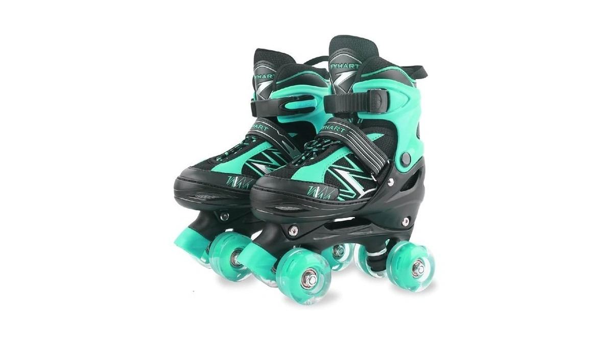Lirengui Boys Roller Skates For Kids Children Beginners, Adjustable Kids