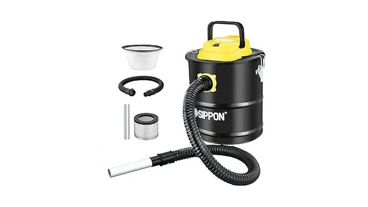 Sippon Ash Vacuum Cleaner, 800w 2.6 Gallon For Pellet Stove