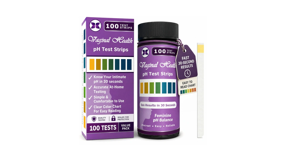 Just Fitter Vaginal Ph Balance Test Strips. Personal Wellness Kit