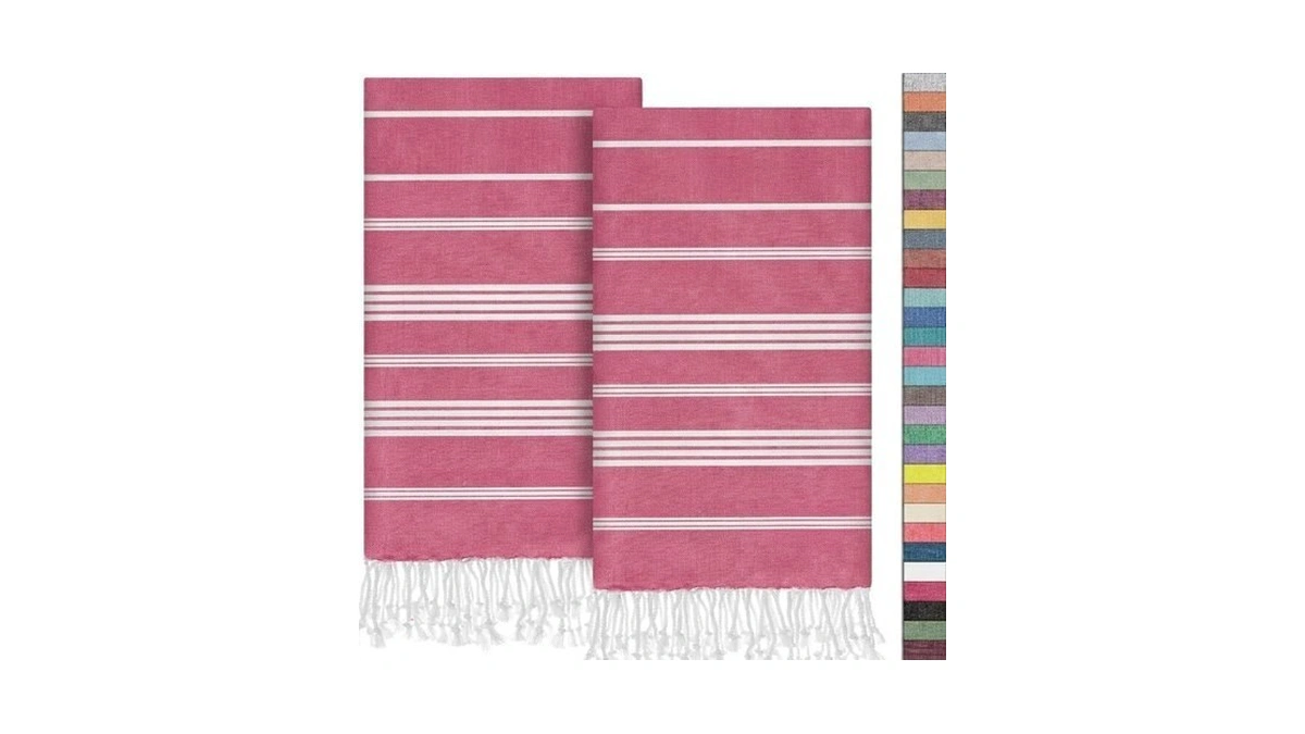 Ephesus Towels Turkish Hand Towels - Set Of 2 |