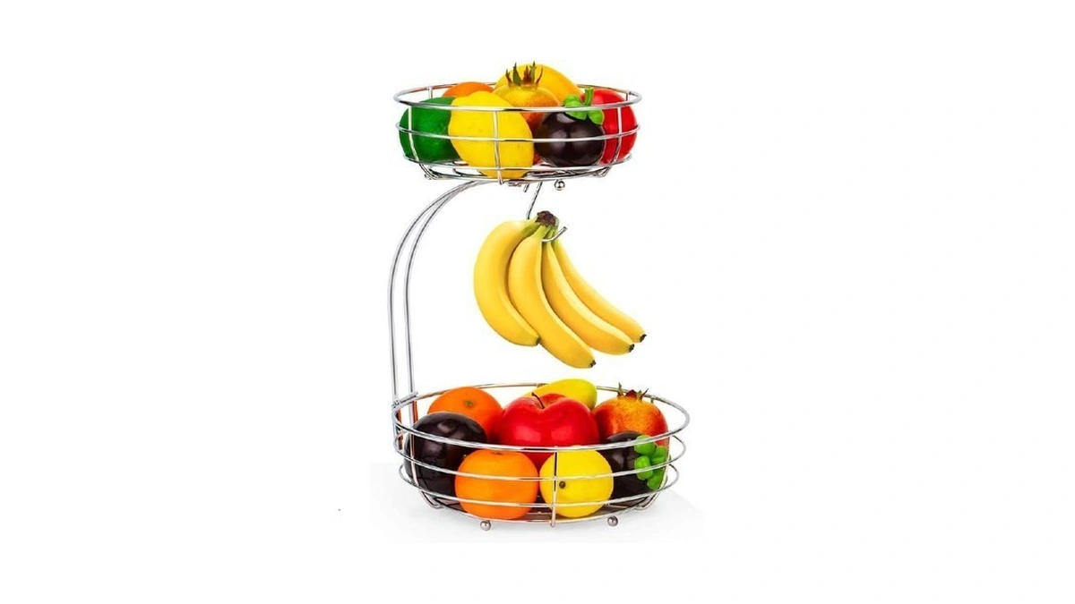Amazon : Auledio 2-tier Countertop Fruit Vegetabl