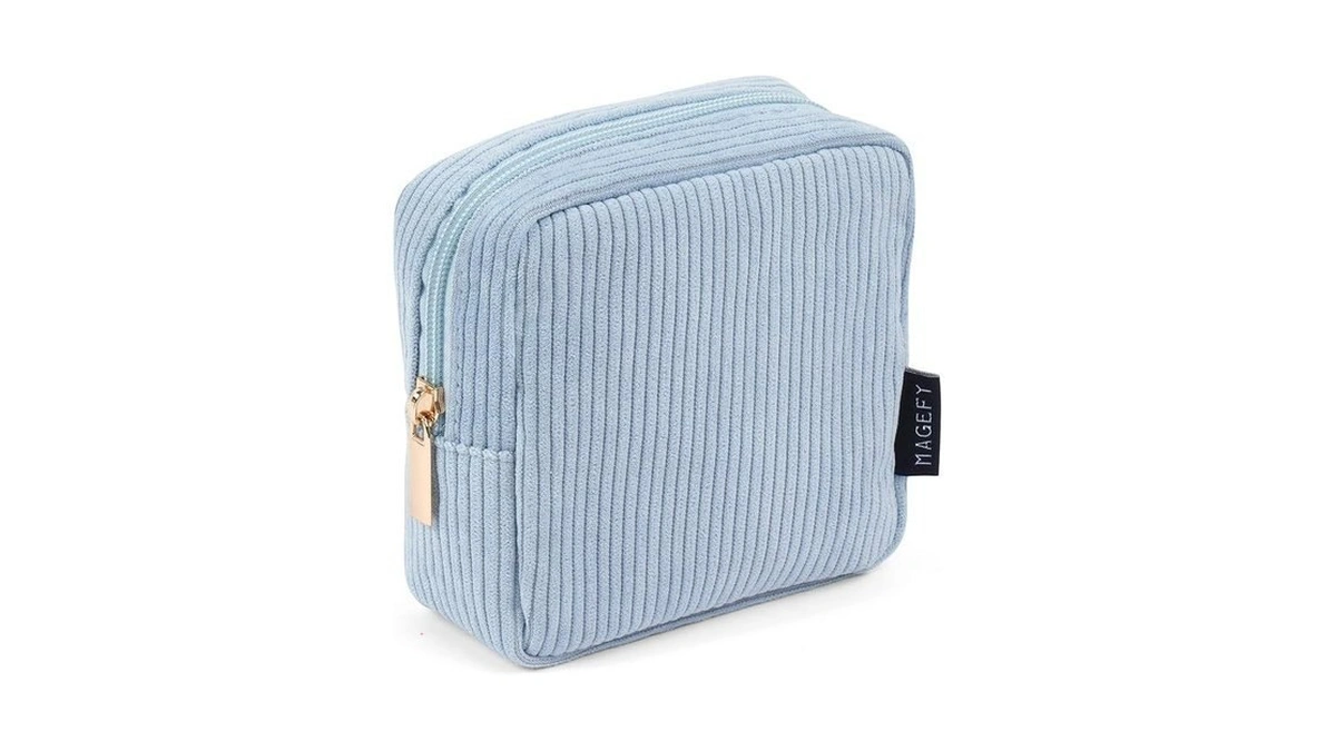 Magefy Small Makeup Bag Mini Make Up Pouch Cute Cosmetic