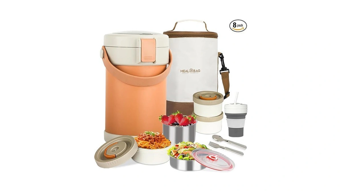 Amazon : 67oz/2l Thermo For Hot Food, 304 Stainle