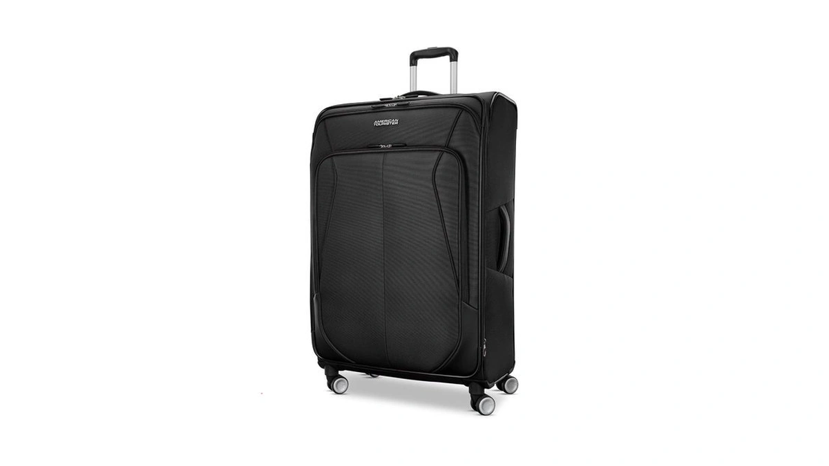 American Tourister 4 Kix 3.0 Checked-large Softside Expandable Luggage With