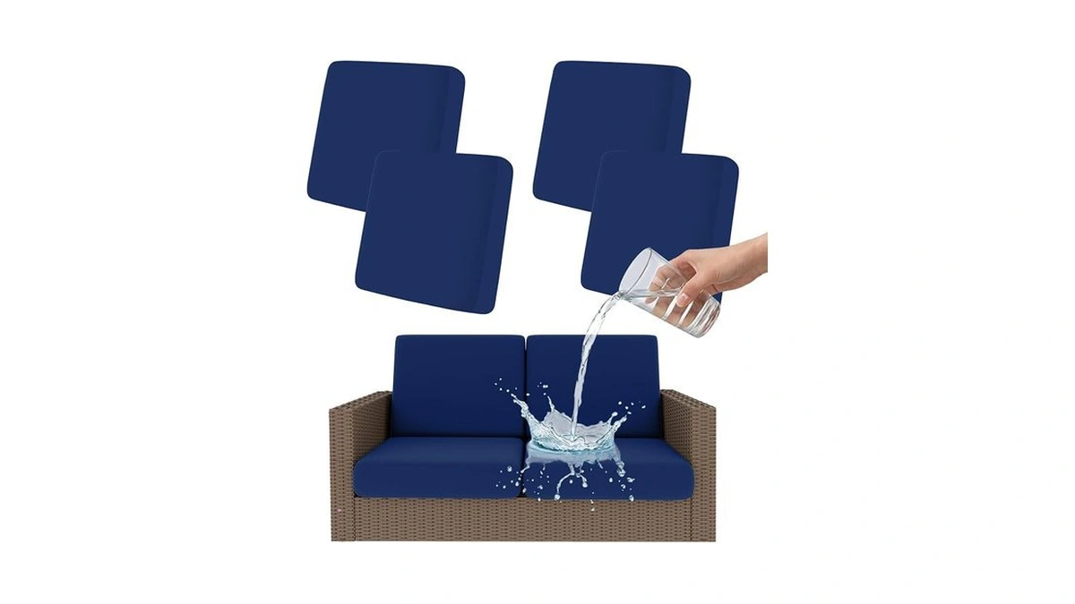 Smiry Waterproof Patio Cushion Covers