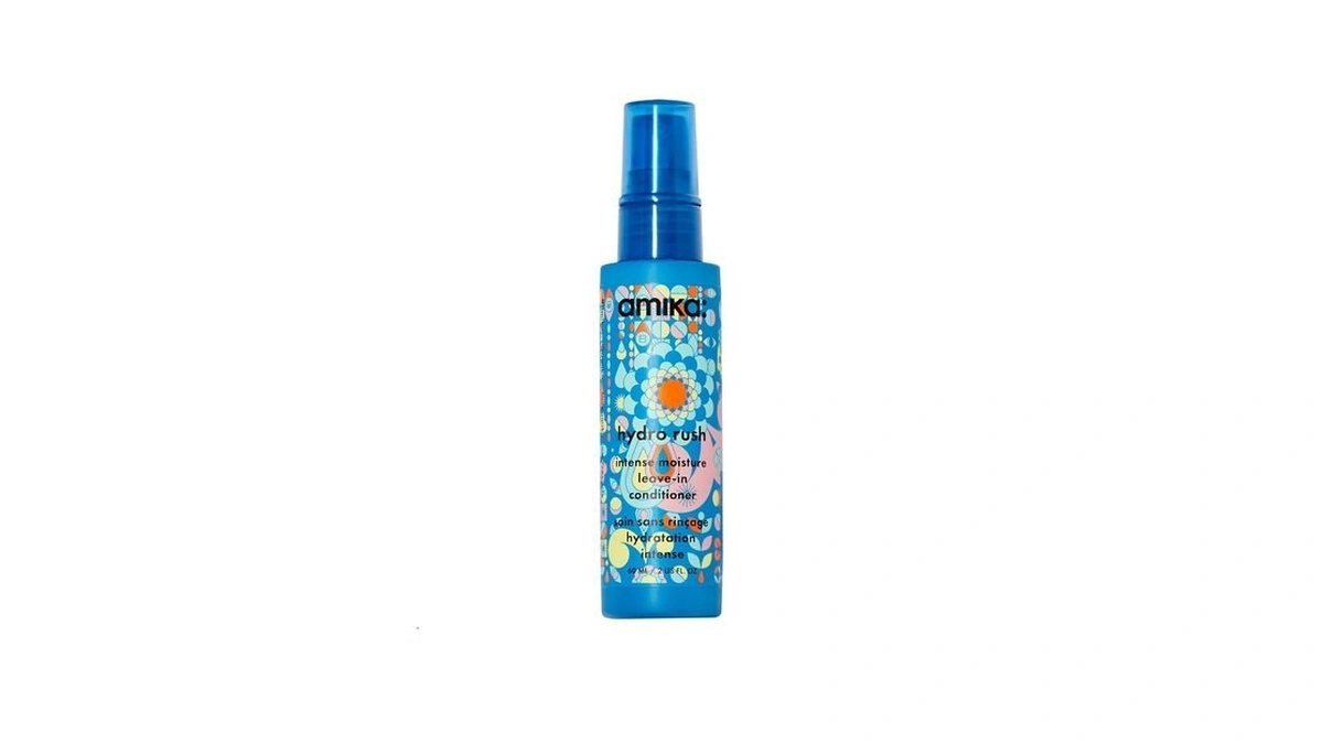 Amika Hydro Rush Intense Moisture Leave-in Conditioner With Hyaluronic Acid,