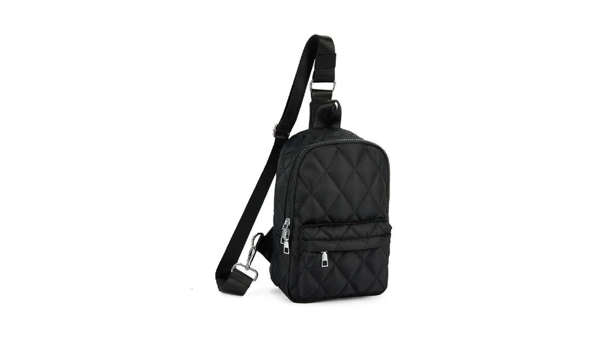Bstyalishg Small Sling Bag For Women Quilted Crossbody Backpack, Chest