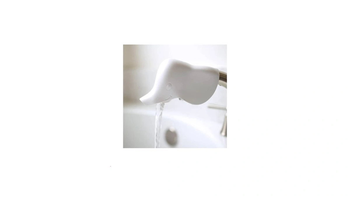 Nuby Safety Bathtub Spout Guard With Top Opening For Diverter–