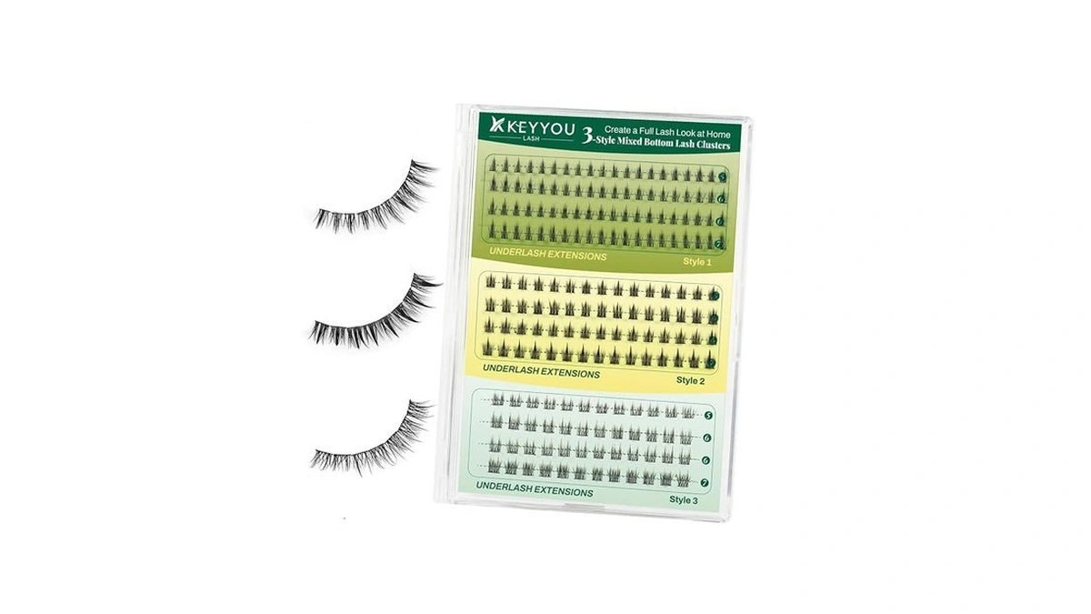 Keyyou Bottom Full Lash Clusters Diy Eyelash Extensions 3 Styles