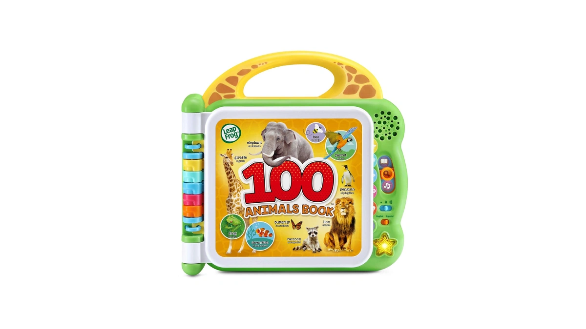Leapfrog 100 Animals Book, Green