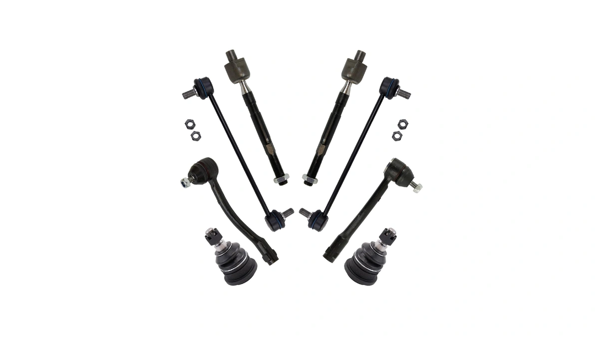 Trq Front Steering & Suspension Kit Ball Joint Sway Bar