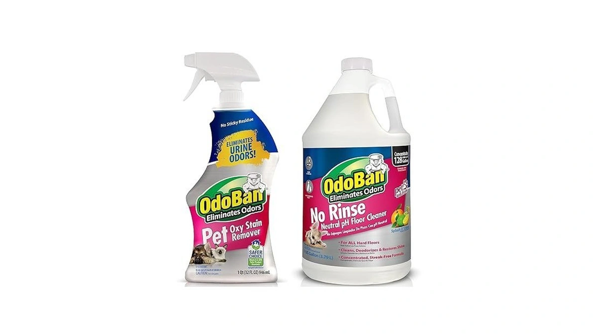 Odoban Pet Solutions No Rinse Neutral Ph Floor Cleaner Concentrate,