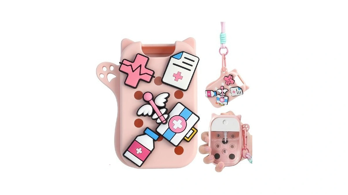 Gloxlite 2pack Hand Sanitizer Spray Case For Touchland Silicone Touchland